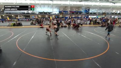 185 lbs Champ. Round 3 - Warren Pollard, Unattached vs Aaden Arroyo, Unattached