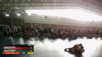 83 lbs Champ Round 1 (16 Team) - Rhoan Rambo, Warriors Of Christ vs Casen Becker, Black Fox