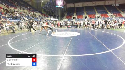 165 lbs Cons 16 #2 - Don Beaufait, MI vs Aidan Kincaide, IN