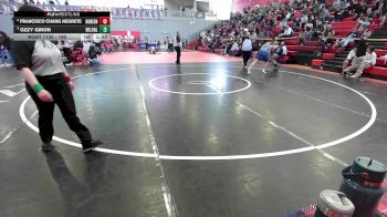 190 lbs Quarterfinal - Ozzy Giron, El Paso Del Valle vs Francisco Chang Negrete, Clint Horizon