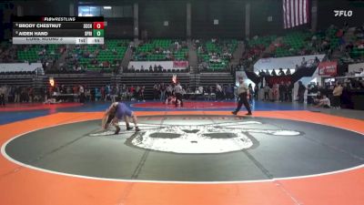 5A 126 lbs Cons. Round 3 - Aiden Hand, Springville vs Brody Chestnut, Saint Clair County