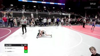 73 lbs Semifinal - Dylan Hansen, Douglas Wrestling Club vs Link Luedke, Ne Co Elite