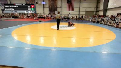 195 lbs Rr Rnd 1 - Jonathan Dixon, The Asylum Black vs Aiden Grim, Diesel