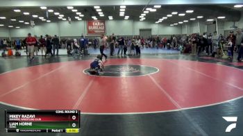 56 lbs Cons. Round 2 - Mikey Razavi, Rangers Wrestling Club vs Liam Horne, SVWC