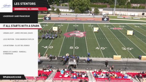 LES STENTORS "IT ALL STARTS WITH A SPARK" High Cam at 2025 DCI Open Class World Championship