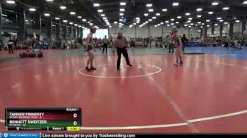 140 lbs Round 1 (6 Team) - Tanner Finnerty, NCWAY National Team vs Bennett Sweitzer, PA White