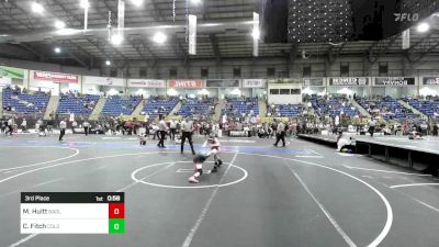 77 lbs 3rd Place - Mason Huitt, Badlands Elite vs Cash Fitch, Colorado Elite Wrestling