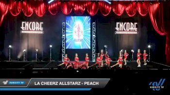 LA Cheerz Allstarz - Peach [2019 Junior - D2 1 Day 1] 2019 Encore Championships Houston D1 D2