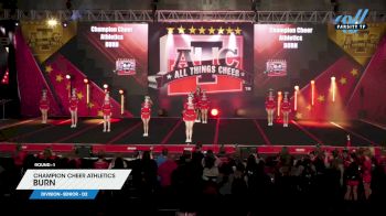 Champion Cheer Athletics - BURN [2024 L1 Senior - D2 1] 2024 ATC Bellevue Grand Nationals