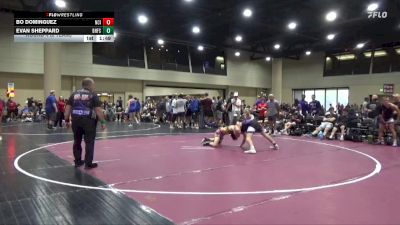 132 lbs Round 4 (6 Team) - Evan Sheppard, BHWC/Florida Supreme vs Bo Dominguez, Nashville Catholic Irish