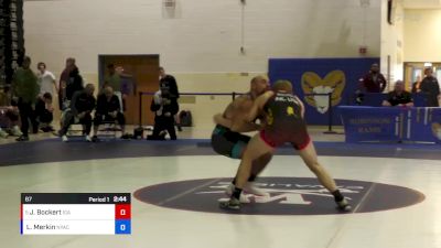 67 lbs Champ. Round 2 - Jeremy Bockert, Interior Grappling Academy vs Lenny Merkin, New York Athletic Club