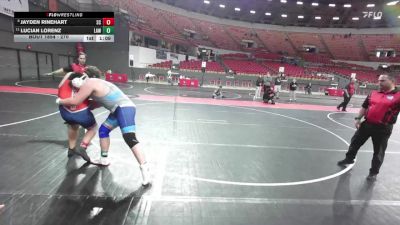 270 lbs 1st Place Match - Jayden Rinehart, Spencer Columbus vs Lucian Lorenz, LAW