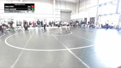 132 lbs Cons. Round 5 - Kailo Savage, Syracuse vs Trae Pope, Emery