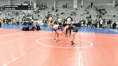 126 lbs Round Of 32 - Chanity Faletoi, NV vs Adelina Tate, CT