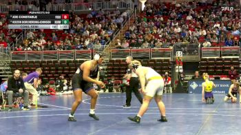 3A-285 lbs Cons. Semi - Joe Constable, Fort Dodge vs Kolton Borcherding-Johnson, Norwalk