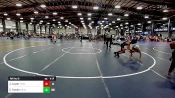 112 lbs Rr Rnd 2 - Jacinto Lopez, Team Germantown vs Caleb Kosko, Mat Assassins Black