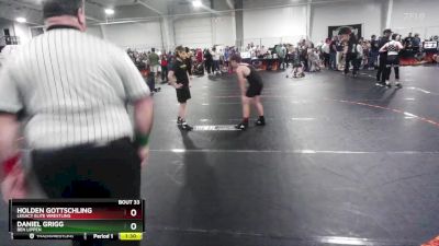 100/105 Round 2 - Daniel Grigg, Ben Lippen vs Holden Gottschling, Legacy Elite Wrestling