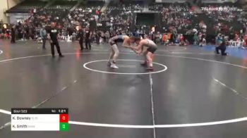 152 lbs Quarterfinal - Kale Downey, Clarinda Elite vs Koy Smith, Wray Eagles