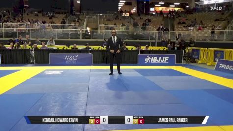 James Paul Parker vs Kendall Howard Ervin 2025 Pan Jiu Jitsu IBJJF Championship