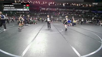 80 lbs Consi Of 8 #2 - Carter Meng, Williamstown Braves vs Spencer Piper, Red Devils