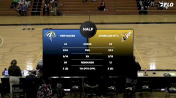 Replay: New Haven vs AIC | Dec 7 @ 3 PM