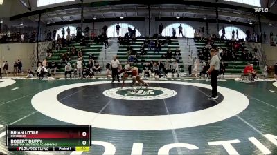 132 lbs Semifinal - Robert Duffy, Christian Brothers Academy(NJ) vs Brian Little, Don Bosco