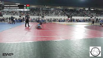 92 lbs Round Of 16 - Aurora Rodriguez, Putnam City West vs Willow Underwood, McAlester