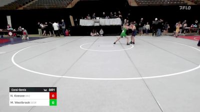 91 lbs Consolation - Nolan Keesee, Grizzly Wrestling Club vs Max Westbrook, Georgia