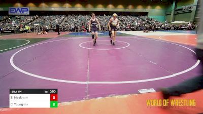 135 lbs Round Of 16 - Stephen Meek, North Summit vs Chase Young, USA Gold