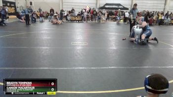 85 lbs Round 5 - Bradyn Tompkins, Hartland M.s. At Ore Creek vs Carson MacArthur, Charlotte Upper Elementary Charlotte MI