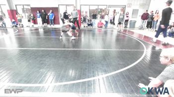 46-49 lbs Semifinal - Remi Nuttle, Woodland Wrestling Club vs Kellen DeLain, Blackwell Wrestling Club