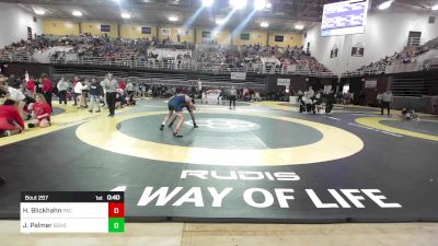 150 lbs Consi Of 32 #2 - Henry Blickhahn, St. Anne-Pacelli Catholic School vs James Palmer, Brookstone