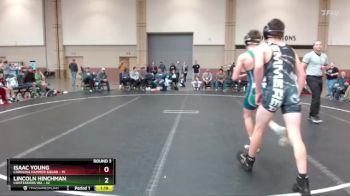 130 lbs Round 3 (6 Team) - Lincoln Hinchman, Contenders WA vs Isaac Young, Carolina Hammer Squad