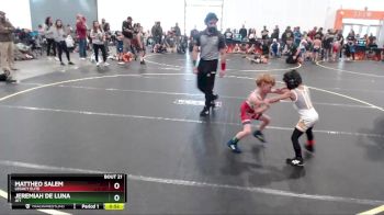 40 lbs Semifinal - Jeremiah De Luna, JET vs Mattheo Salem, Legacy Elite