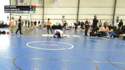 152 lbs Consi Of 8 #1 - Cale Nedens, MT vs Nicky Negron Jr, PA