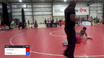 79 kg Round Of 128 - Zahir McLean-Felix, Spartan Combat RTC/ TMWC vs Zack Arsala, Gunston