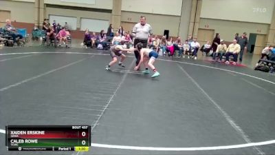 76 lbs Cons. Round 3 - Xaiden Erskine, SDWA vs Caleb Rowe, TCWC