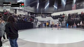 165 lbs Cons. Round 3 - Wes Madden, Oklahoma City vs Brody Gomez, Texas Wesleyan