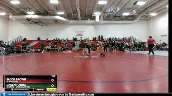 150 lbs Cons. Semi - Dagen Harris, Central - Grand Junction vs Jacob Brown, Northglenn