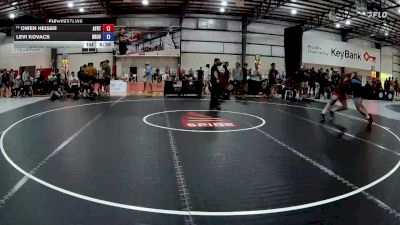 92 kg Cons. Round 3 - Owen Heiser, Air Force Regional Training Center vs Levi Kovacs, Brunson UVRTC