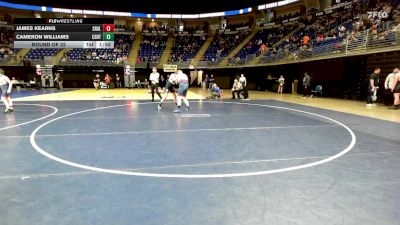 200 lbs Round Of 32 - James Kearns, Shalom Christian Acad vs Cameron Williams, Central Columbia