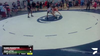 119-128 lbs Quarterfinal - Ruger Pennington, Young Guns Nashville vs Noah Little, Spartan Wrestling Club