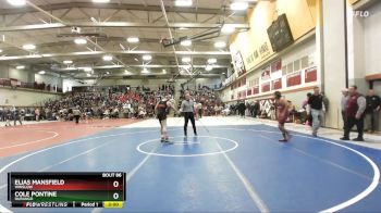 157 lbs Champ. Round 1 - Cole Pontine, Durango vs Elias Mansfield, Winslow