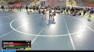 125-130 lbs Round 1 - Noah Ludwig, MN vs Bryan Lopez, ID