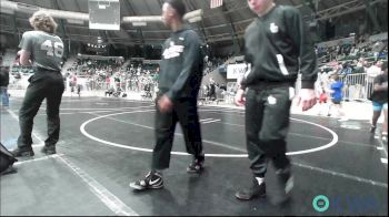 80 lbs Round Of 16 - Jamaree Washington, Del City Little League Wrestling vs Alan Kinsman, Duncan Demon Wrestling