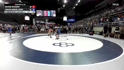 150 lbs Cons. Rd Of 64 - Maxum Rodgers, NE vs Joshua Miguel Ortiz, NJ