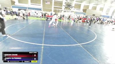 190 lbs Cons. Round 2 - Gideon Crane, UT vs Joseph Gutierrez, OR