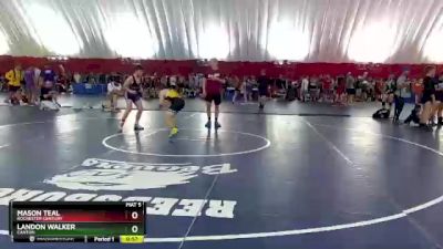 113-117 lbs Round 3 - Mason Teal, Rochester Century vs Landon Walker, Canton