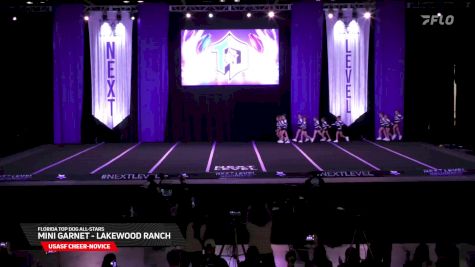 Florida Top Dog All-Stars - Mini Garnet - Lakewood Ranch [2025 USASF Cheer-Novice] 2025 Next Level Nationals