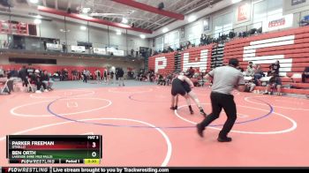 165 lbs Cons. Round 4 - Parker Freeman, Othello vs Ben Orth, Lakeside (Nine Mile Falls)